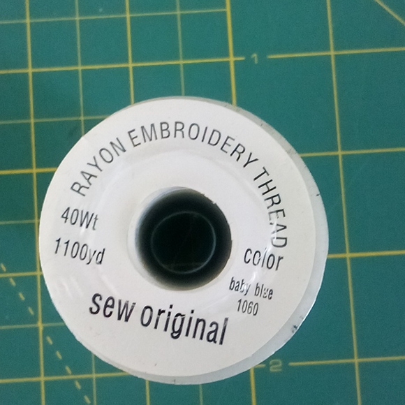 $1 Add-on Baby Blue 1060 Rayon Embroidery Thread - Picture 4 of 6